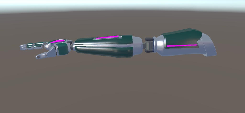 モジュール式サイバネティックアーム | Modular Cybernetic Arm | Particles Provided