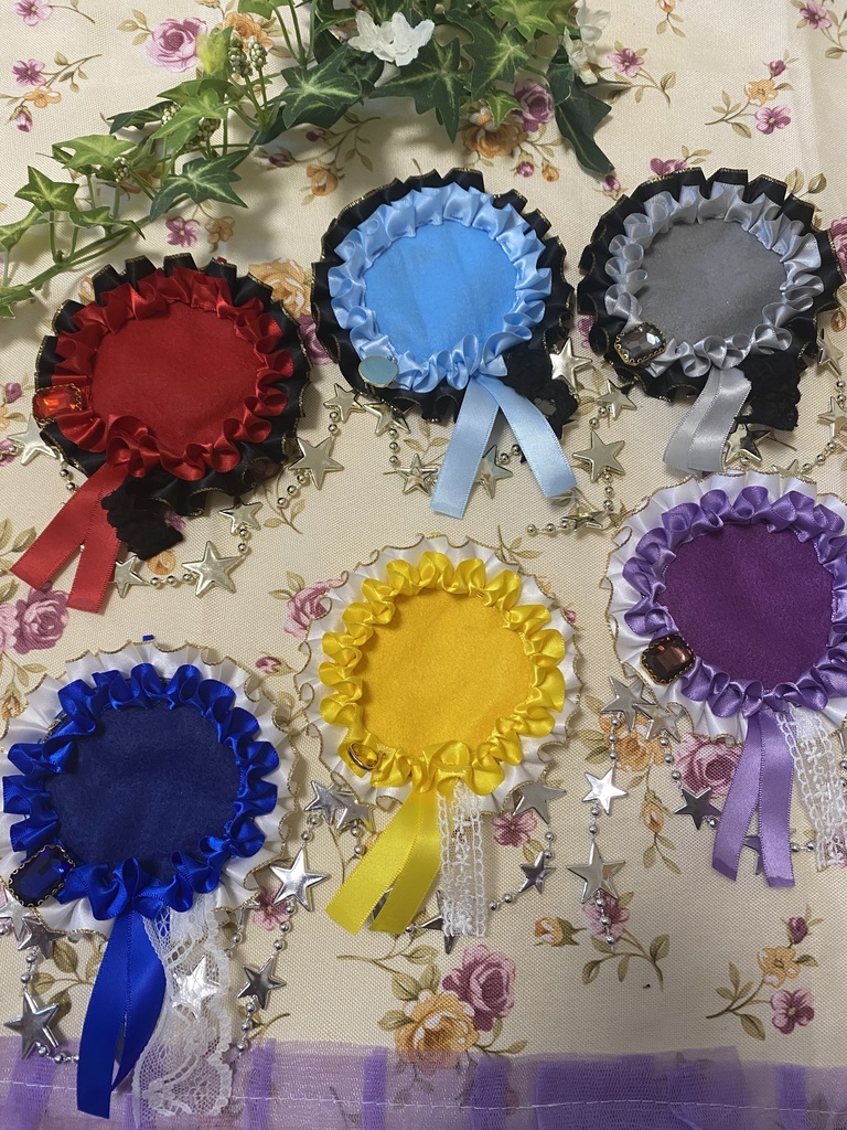 【AC】ロゼット 缶バッジ プリンス&プリンセス アナザーカラー