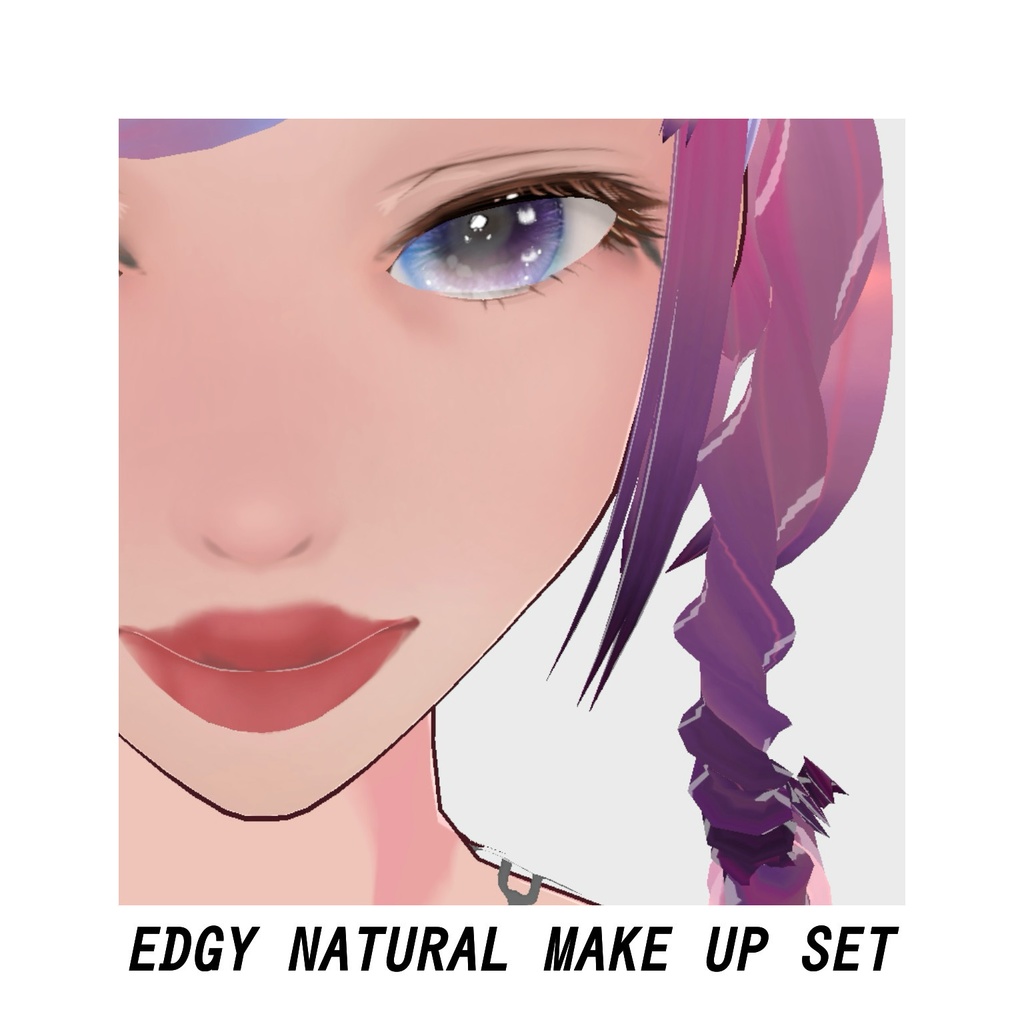 EDGY NATURAL MAKE UP SET