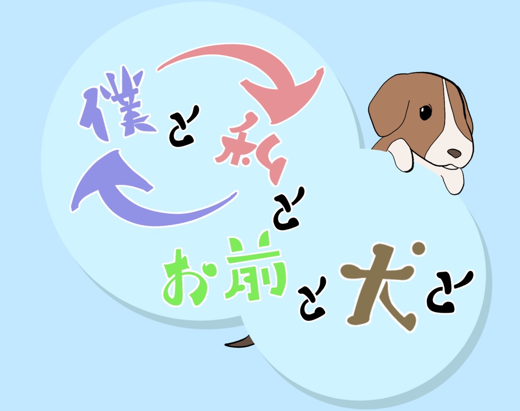 僕と私とお前と犬と