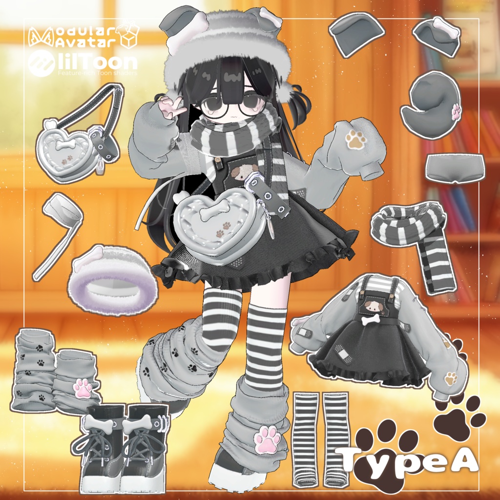 ぱうぱうぱぴー【VRC想定】