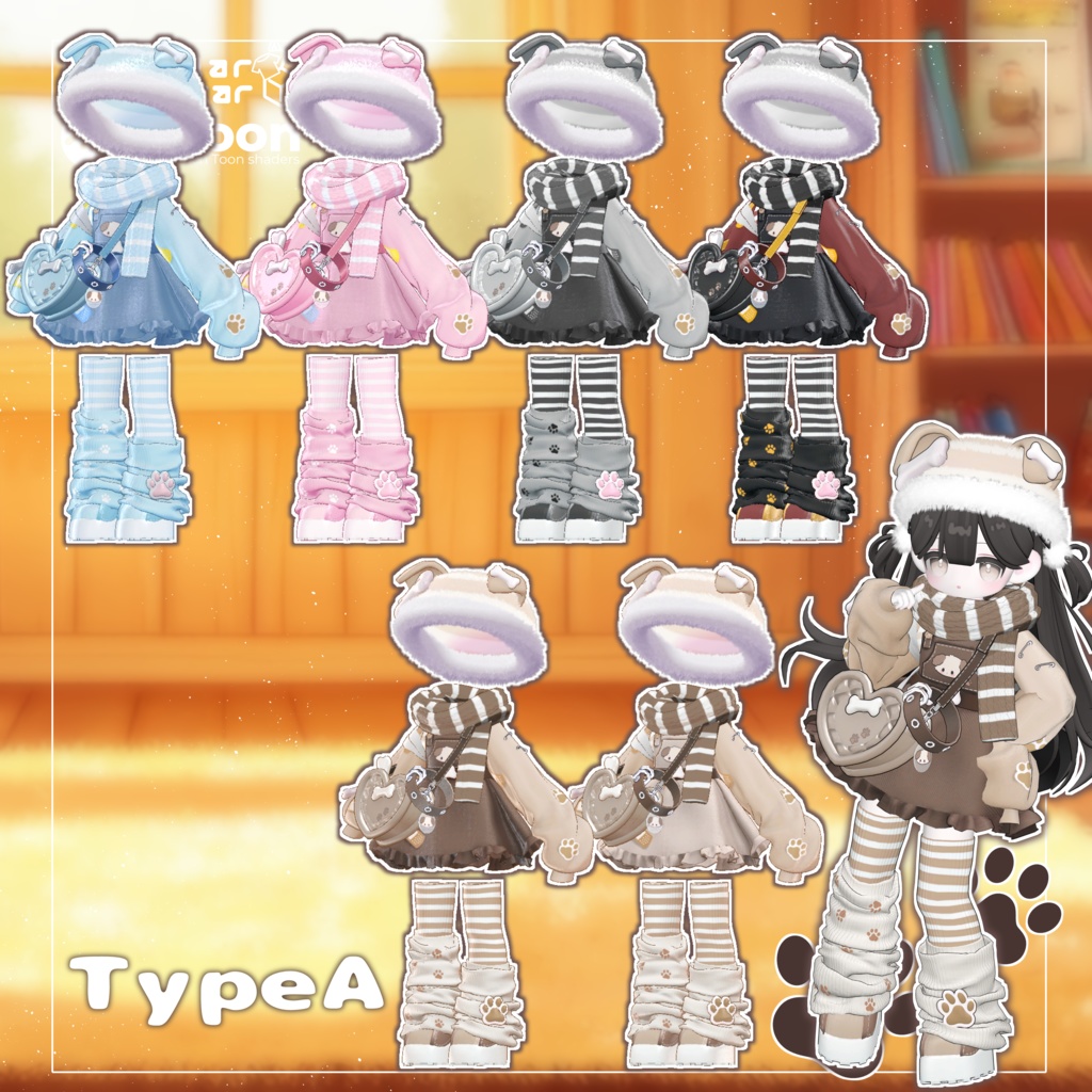 ぱうぱうぱぴー【VRC想定】