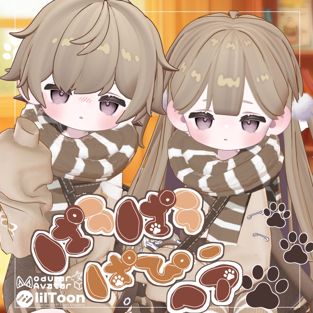 ぱうぱうぱぴーHair【VRC想定】