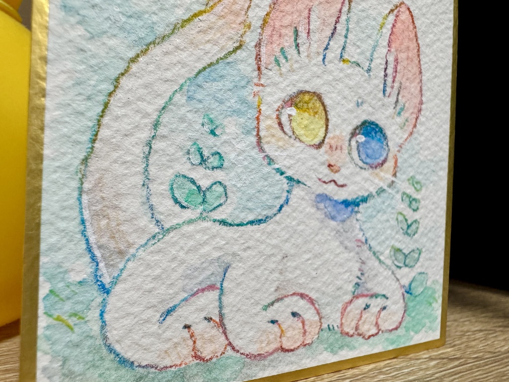 原画「しろねこ」