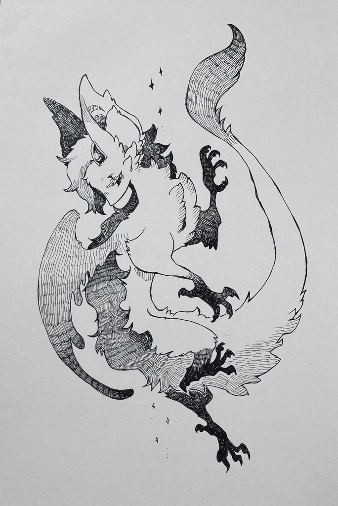 原画「グリフォン」