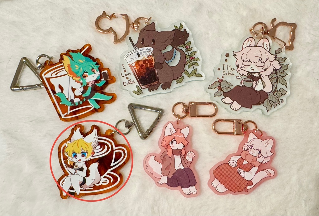 アクリルキーホルダー「リネル」