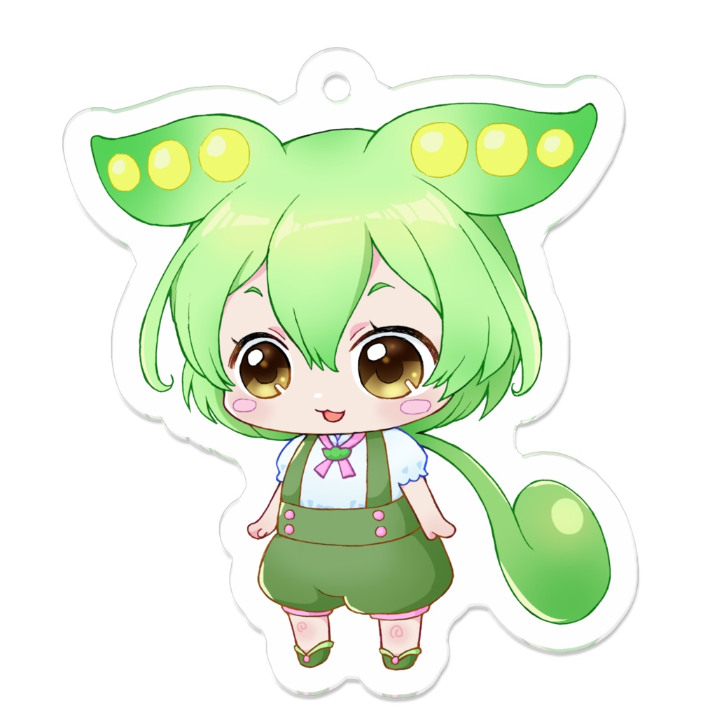 ちっこいずんだもんアクキー