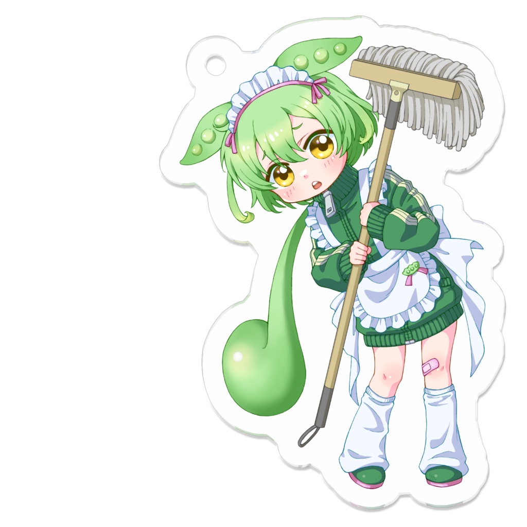 ジャージメイドずんだもんアクキー