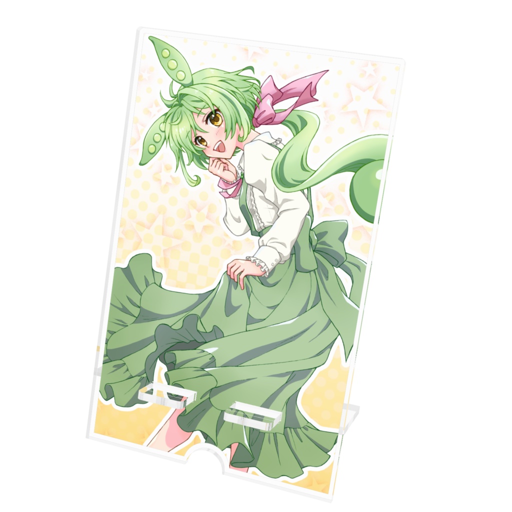お嬢様ずんだもんスマホスタンド