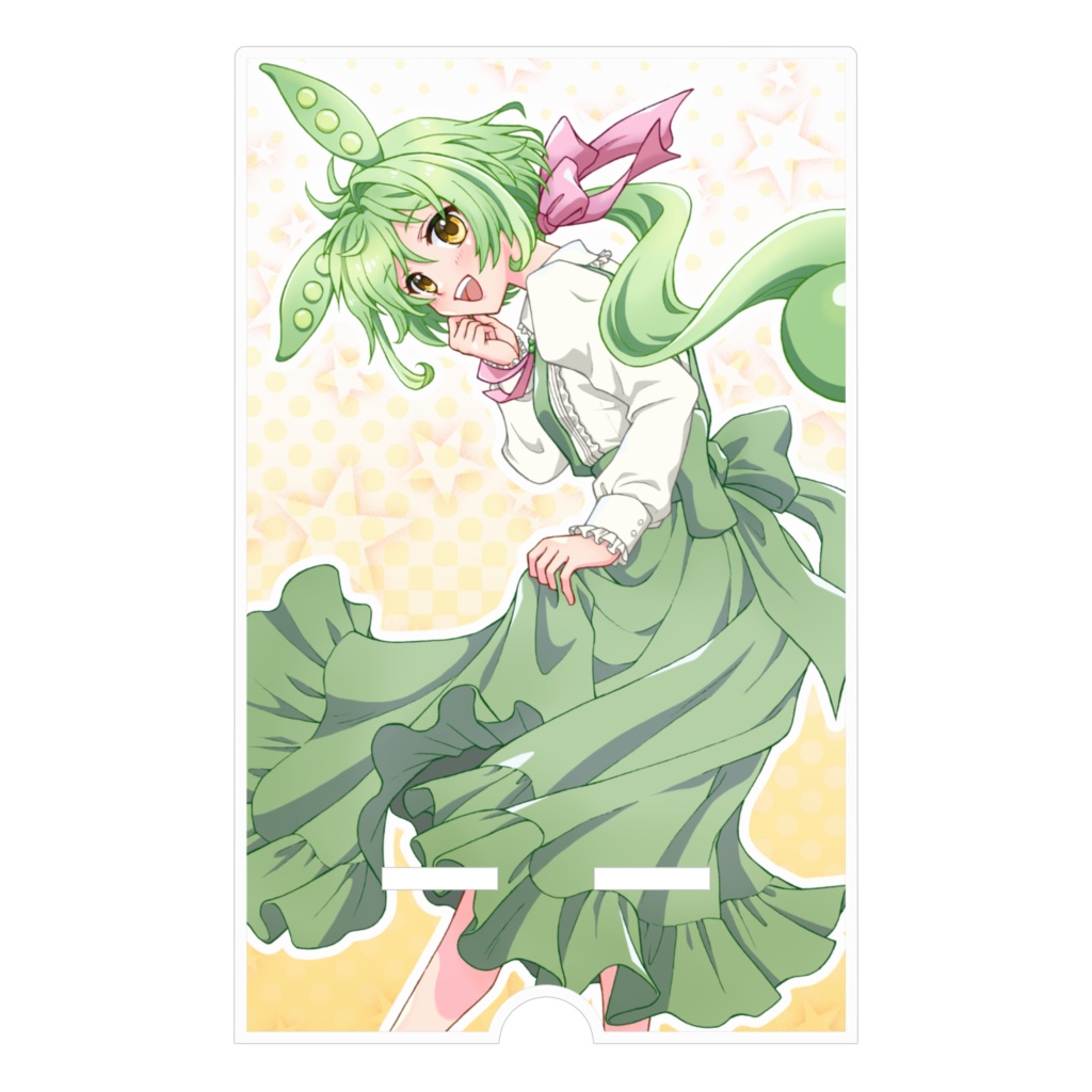 お嬢様ずんだもんスマホスタンド
