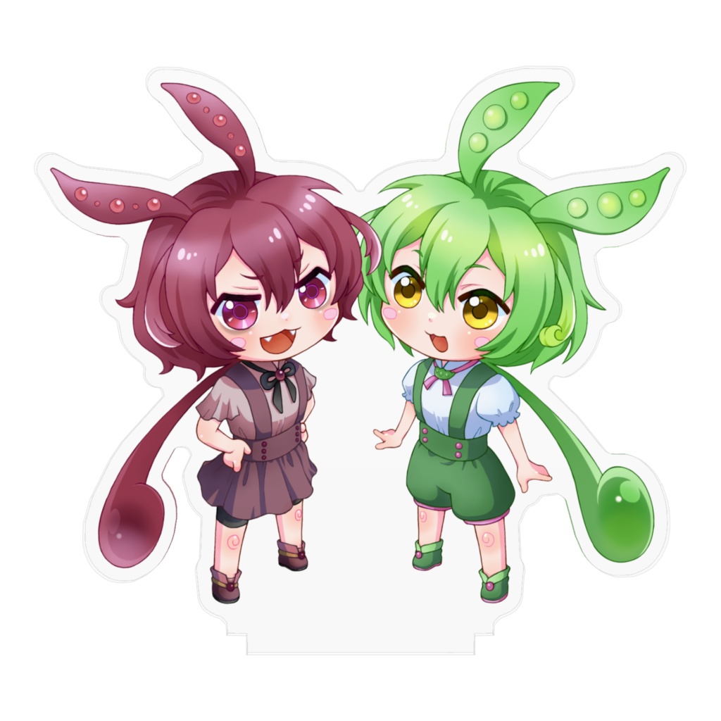 あんこもん&ずんだもんアクスタ