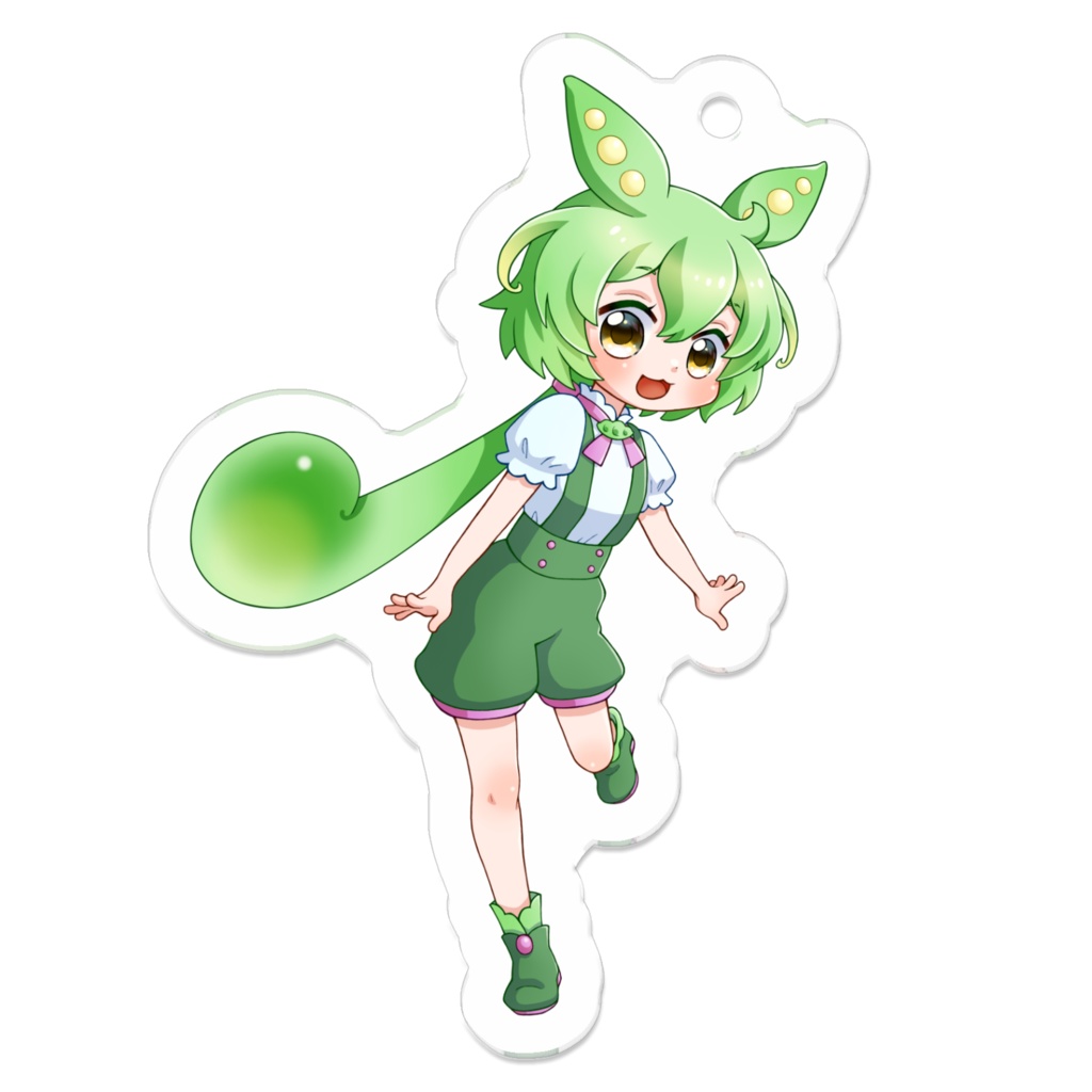 るんるんずんだもんアクキー