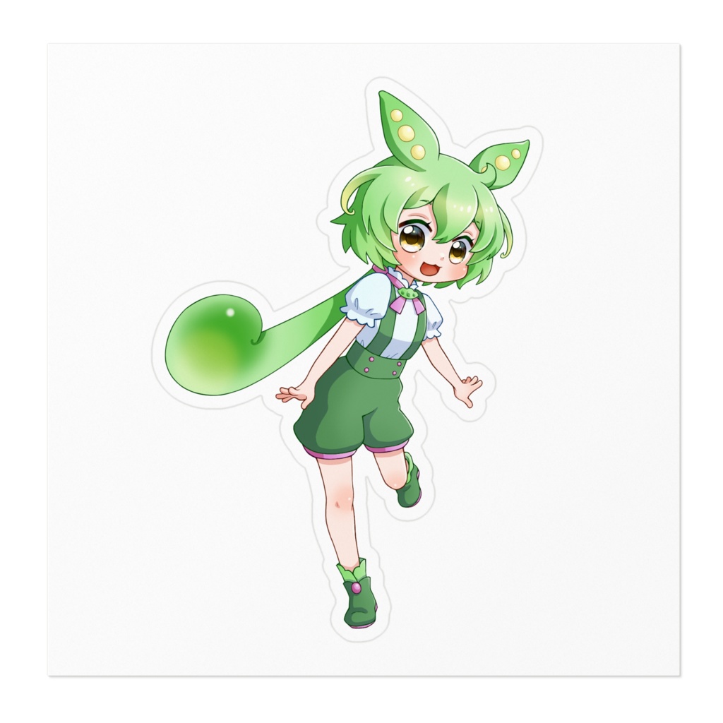 るんるんずんだもんステッカー