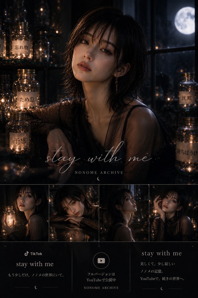 1ヶ月間限定発売‼️Nonome Stay with me｜Official Music Video Nonome壁紙付き