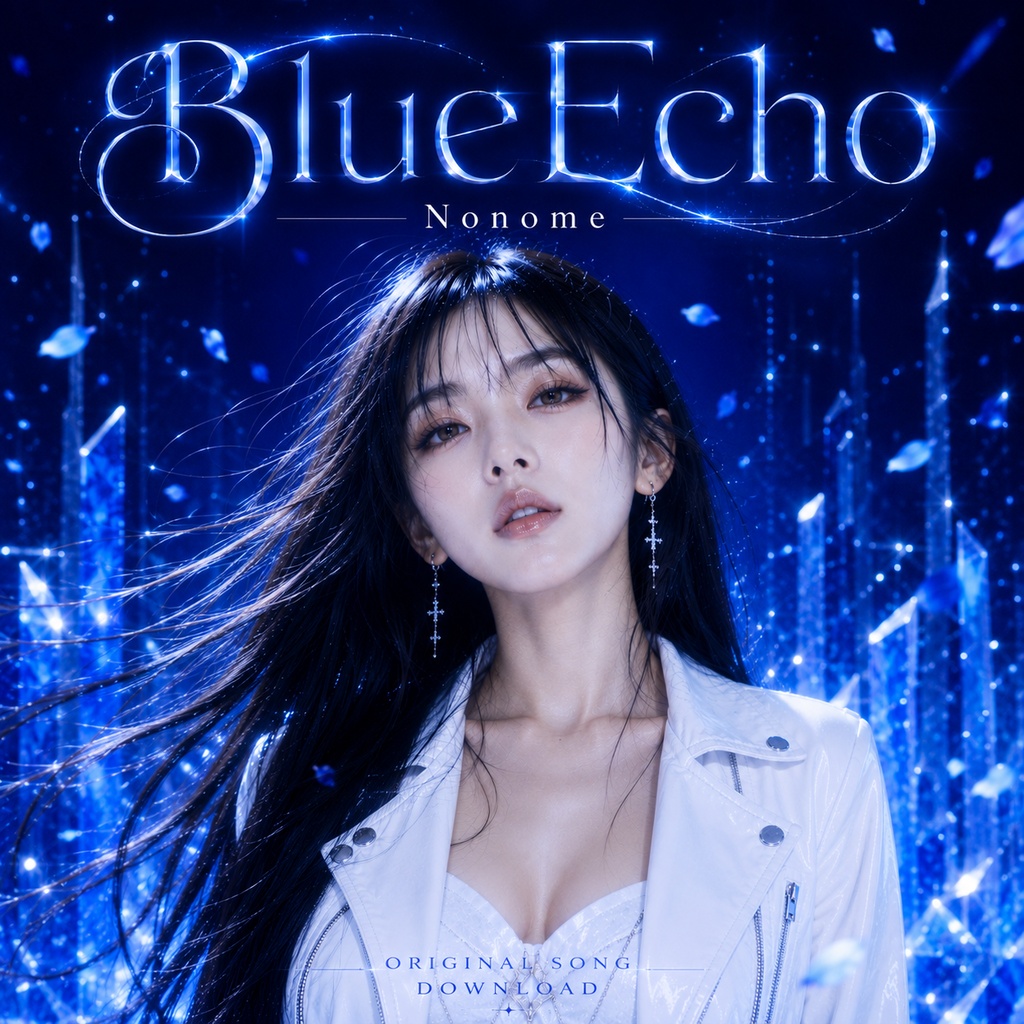 BlueEcho / Nonome  音源　ジャケット、歌詞カード付き