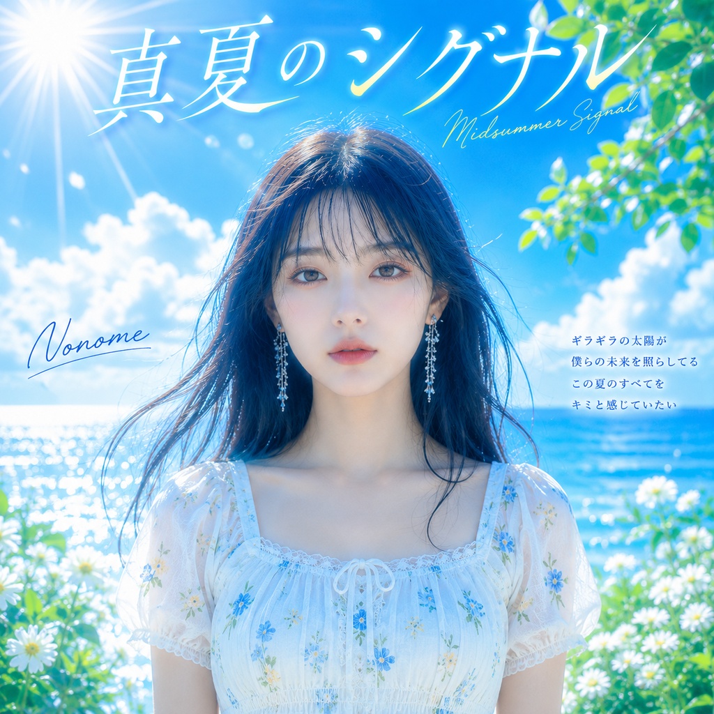 真夏のシグナル　楽曲、ジャケット、歌詞カード、壁紙付き