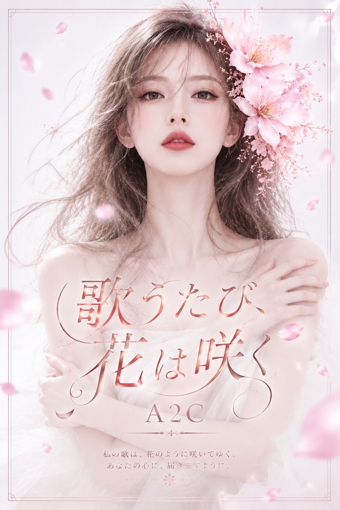 歌うたび、花は咲く　ミュージックビデオ、ジャケット、歌詞カード、壁紙付き