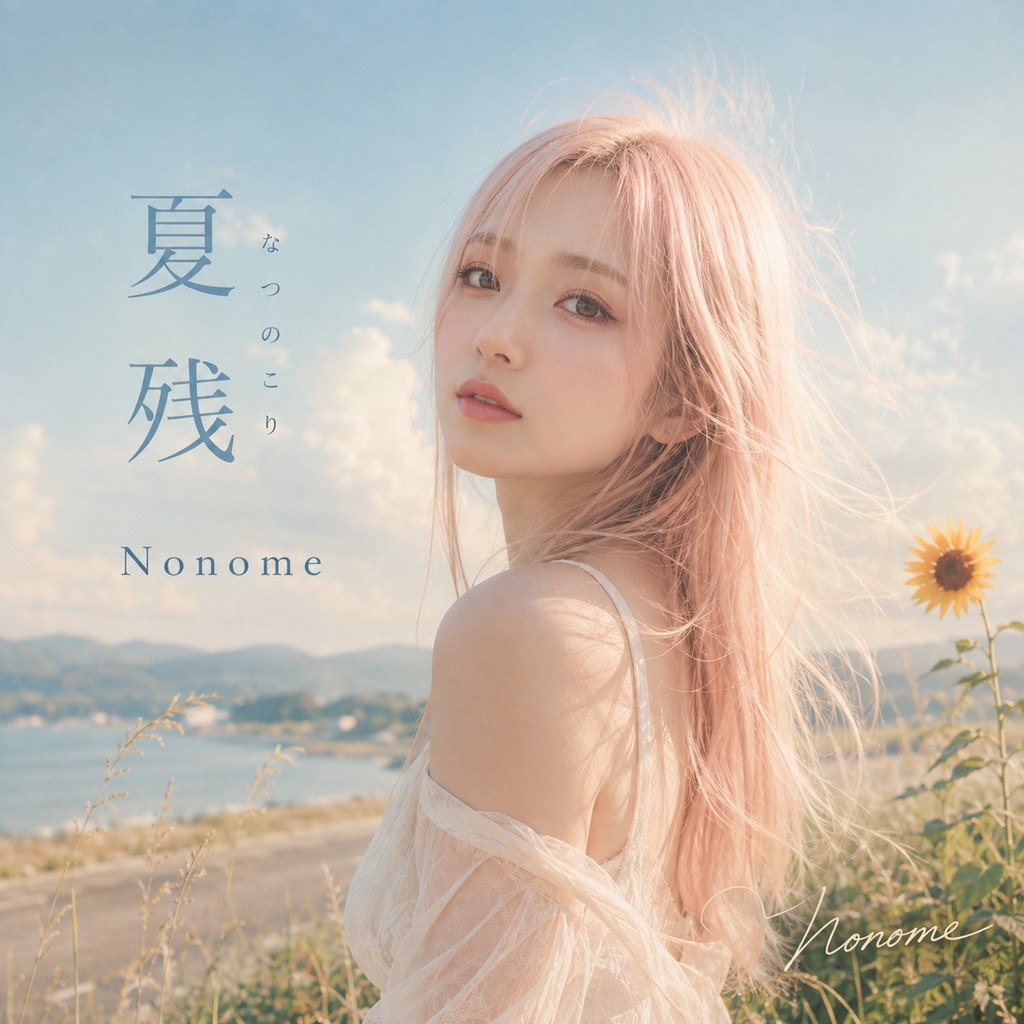 夏残　楽曲　ジャケット画像