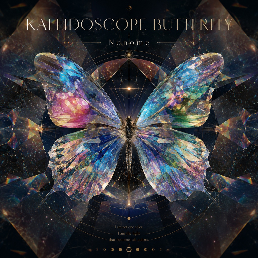 kaleidoscope butterfly 楽曲　ジャケット画像