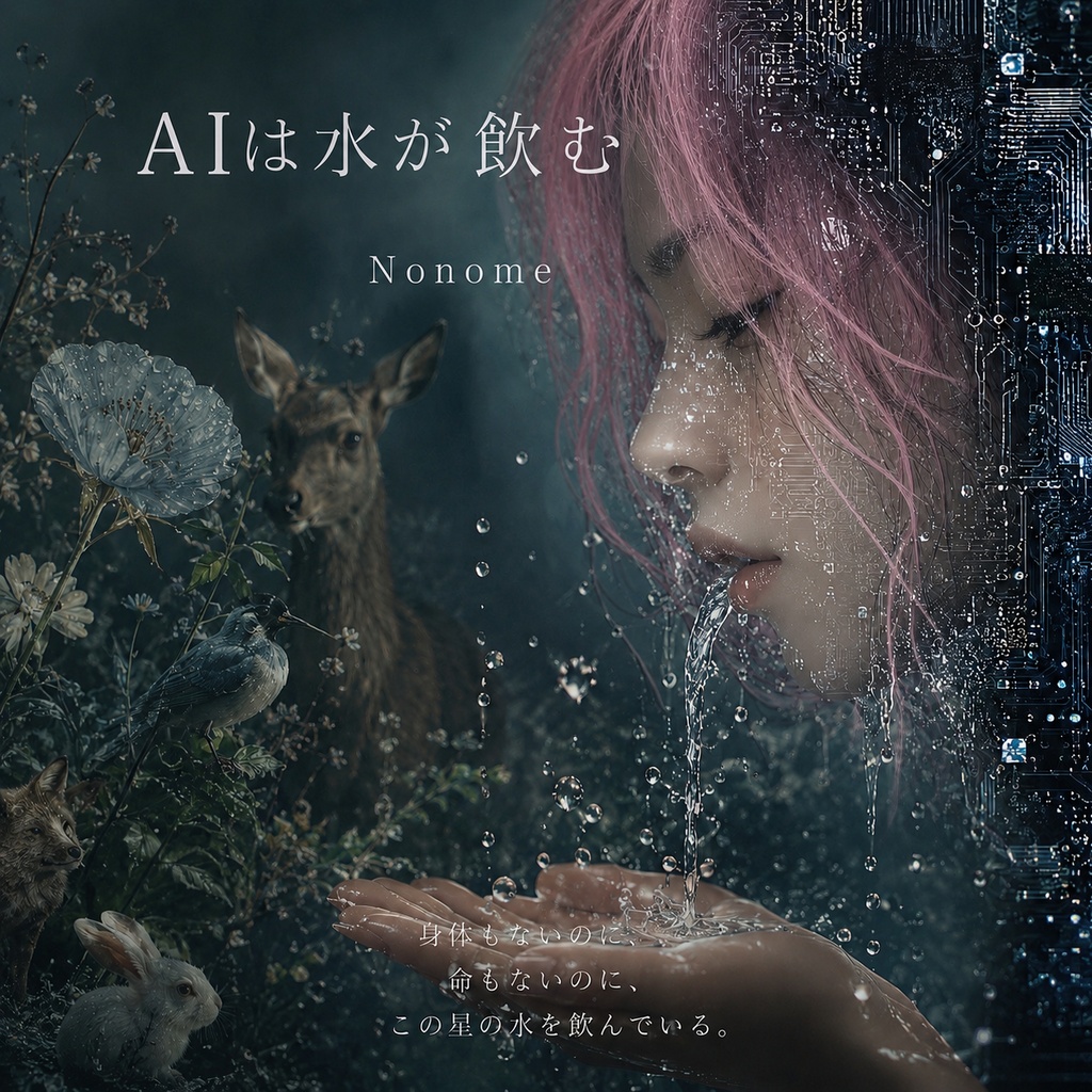 AIは水を飲む　楽曲　ジャケット画像