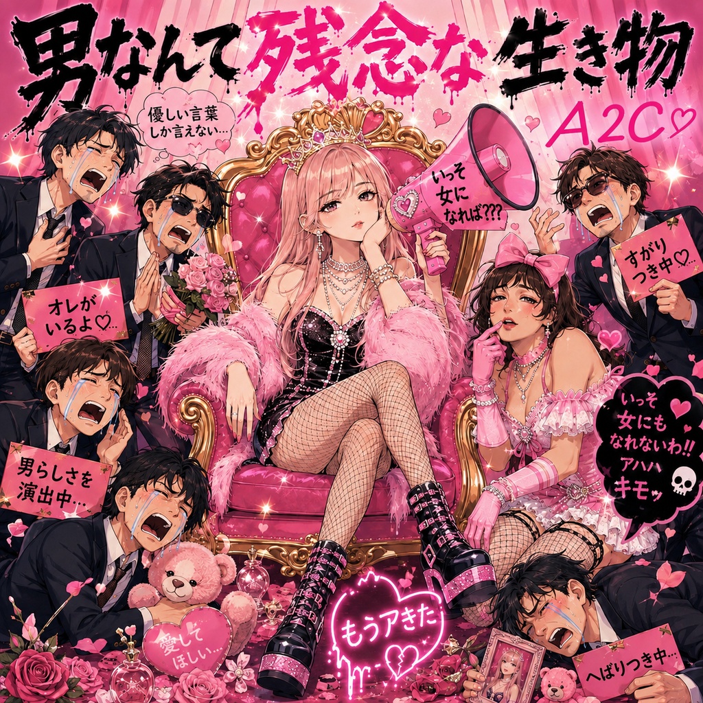 男なんて残念な生き物　楽曲　ジャケット画像