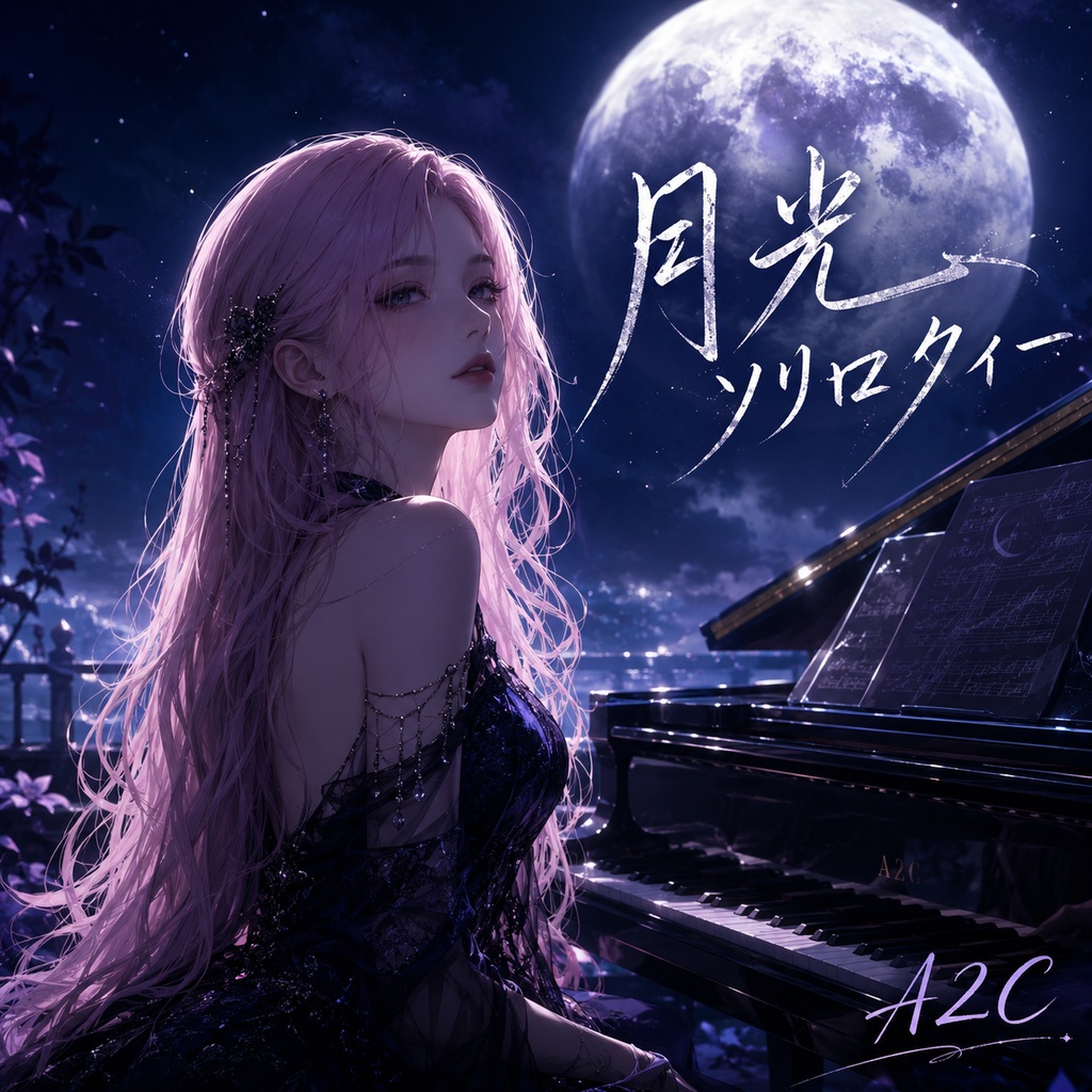月光ソリロクィー　楽曲　ジャケット画像