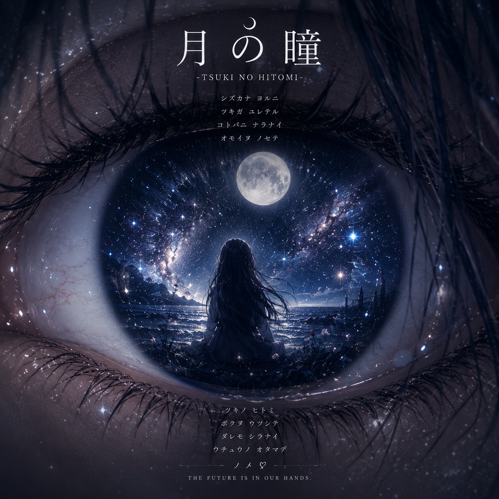 月の瞳　楽曲　ジャケット画像