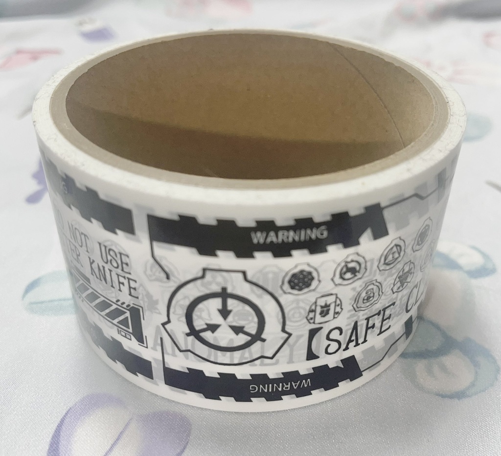 SCP各部門ロゴロールテープ
