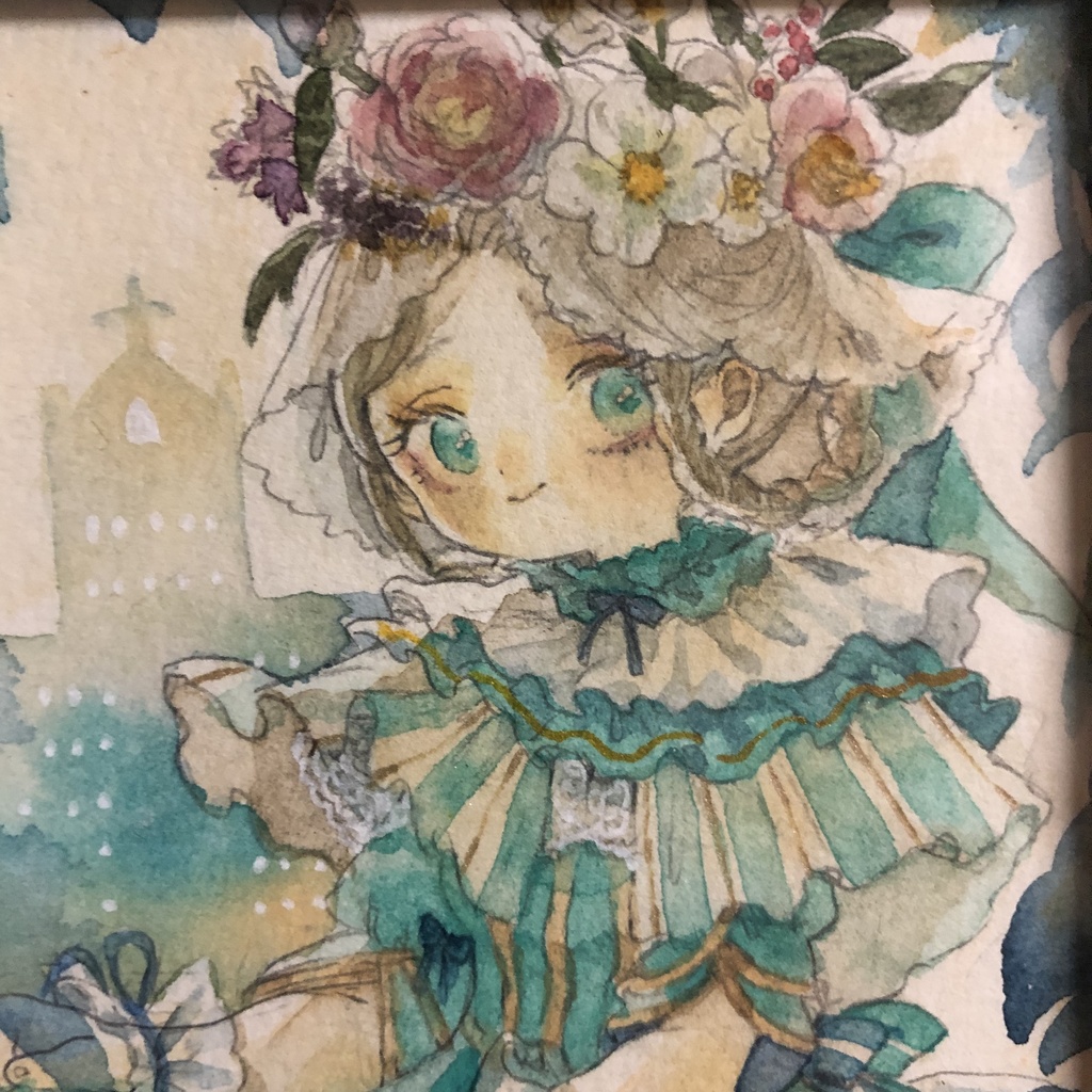 医師 エミリー ダイアー 往昔ver 水彩原画 Paintdolls Booth