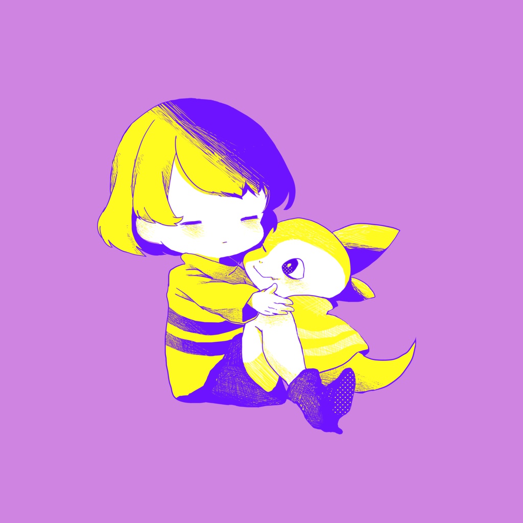 human & monster kid (缶ミラー 76mm)