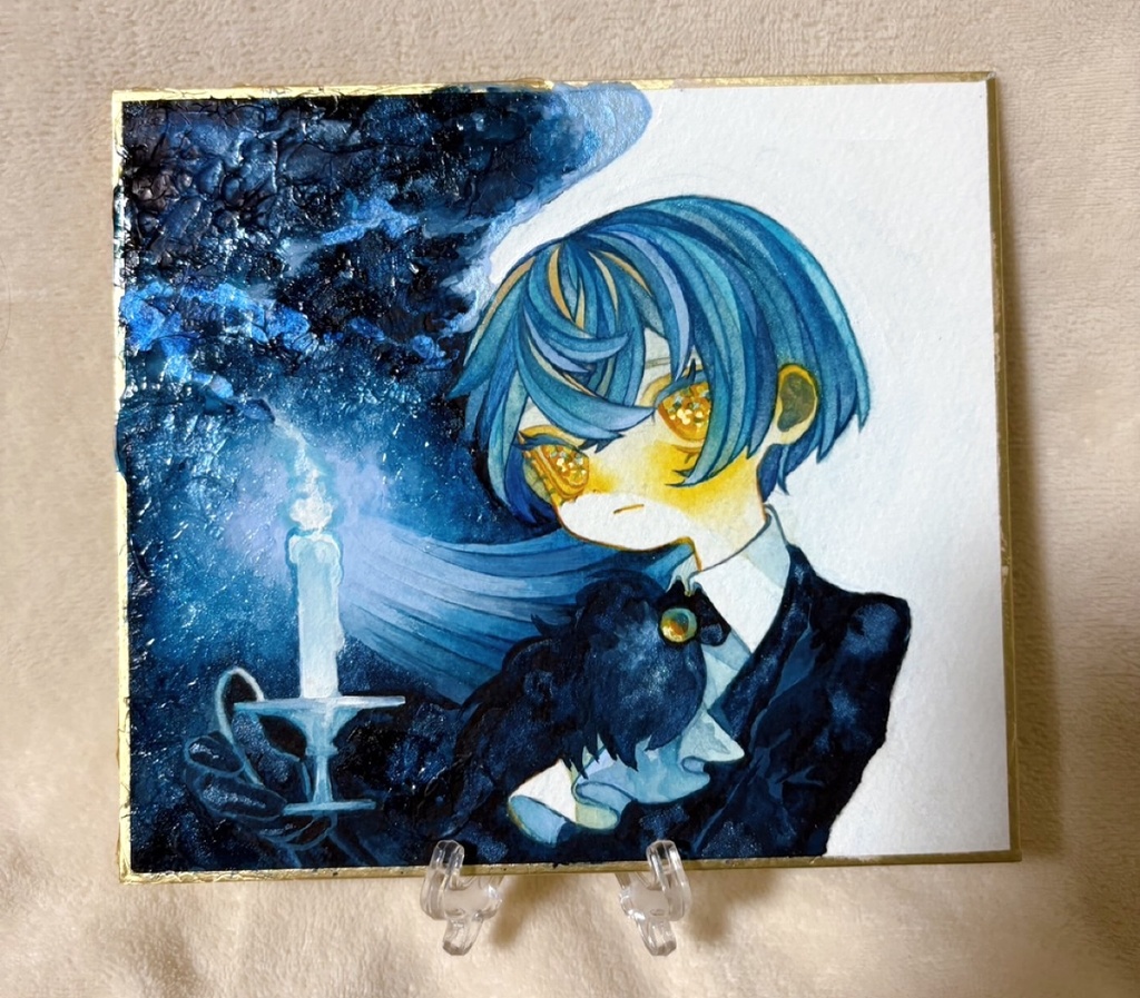アンジェラ原画（色紙）