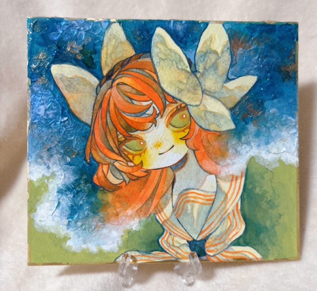 イシュメール原画（色紙）
