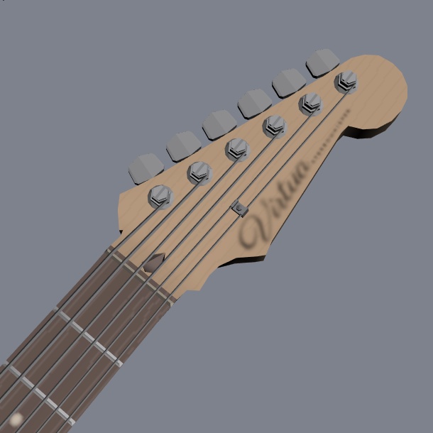 ジャンクギター △3147 fbx unitypackage