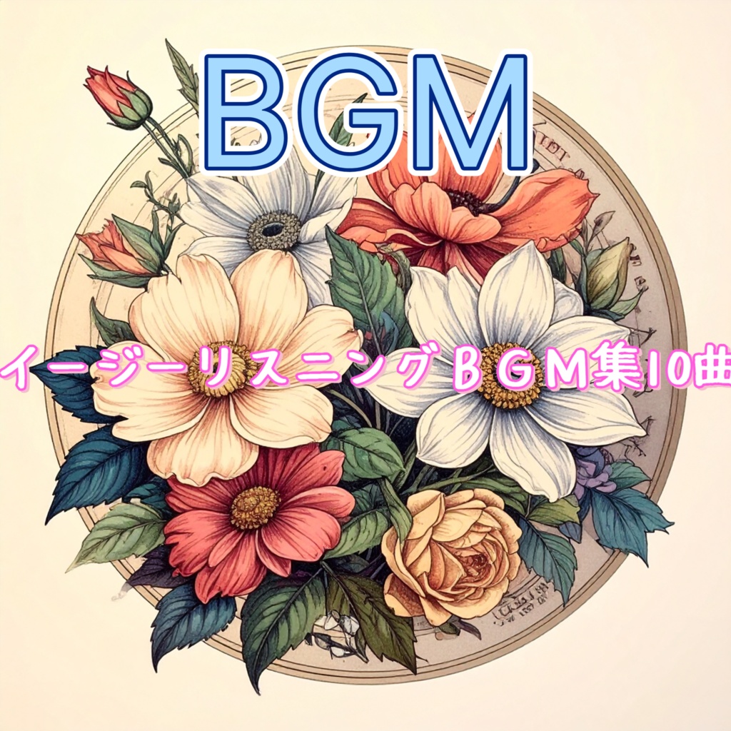 【無料】イージーリスニングＢＧＭ集10曲、**「著作権フリー」「商用利用可」**