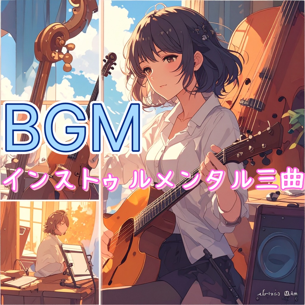 【無料】インストゥルメンタルサンプル三曲**商用利用可・著作権フリー**