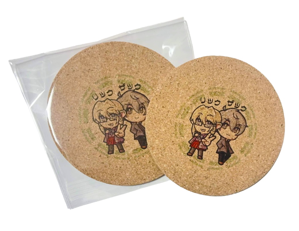 SDリック＆ザック　コルクコースター