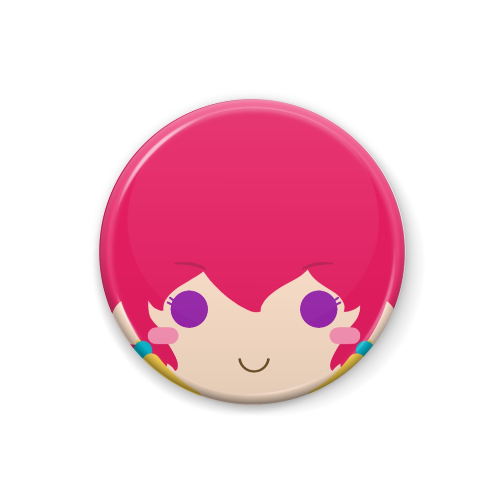 ヨナちゃんどあっぷ缶バッジ