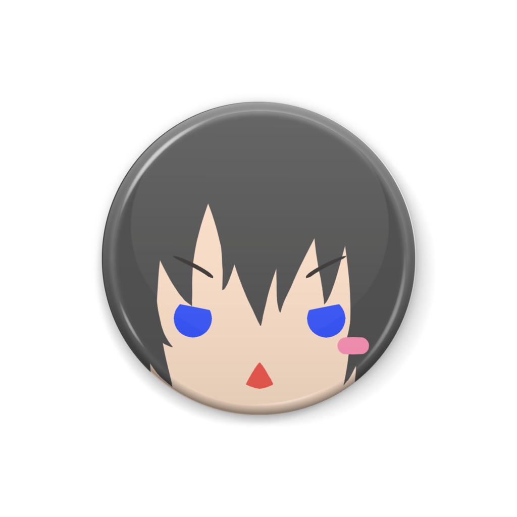 ハクさまどあっぷ缶バッジ