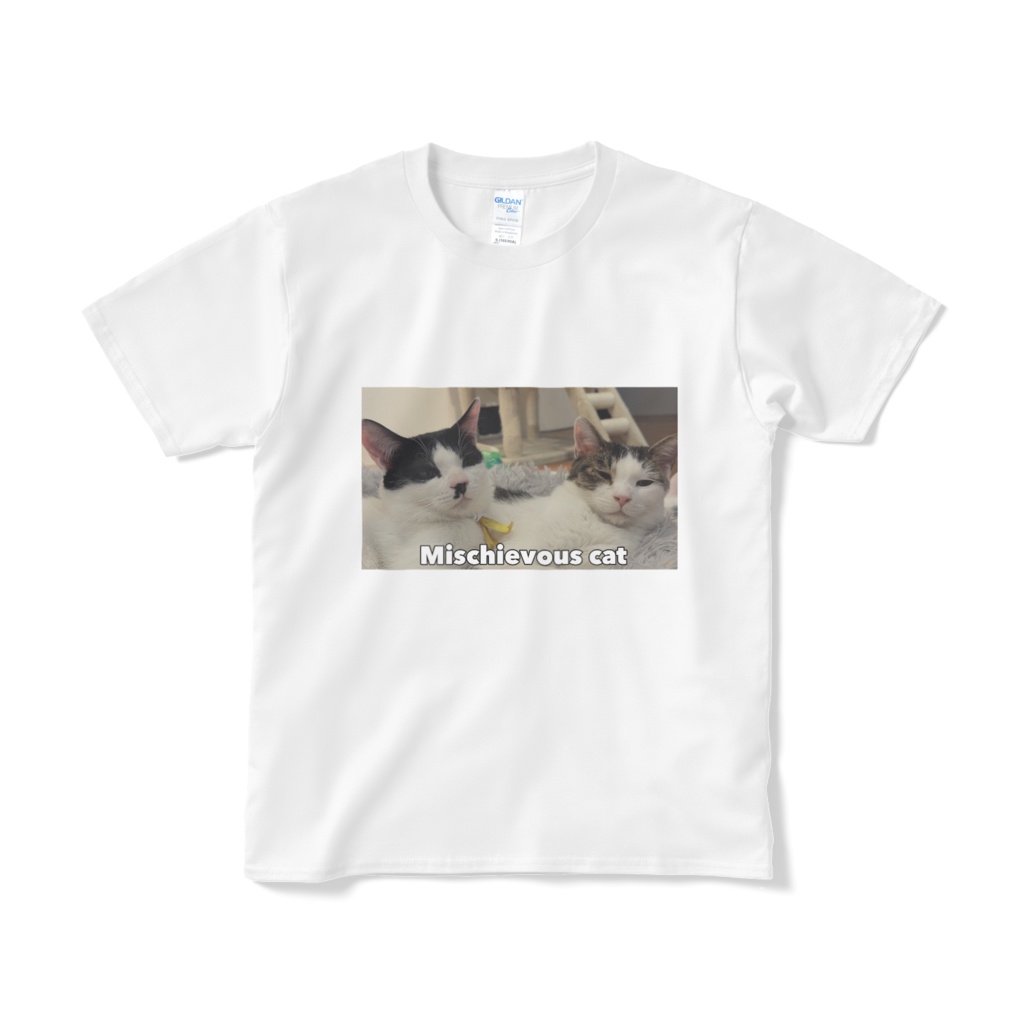 イタズラ好きなモアナとまるのTシャツ