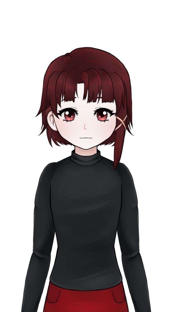 Lain vtube asset- PSD model