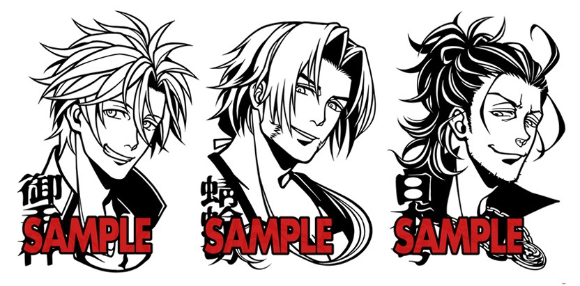 【切り絵】刀剣乱舞40～42