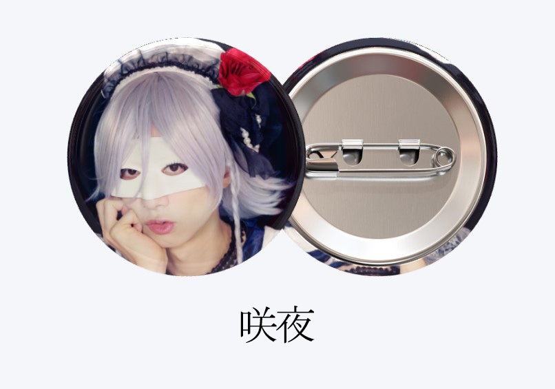 秀三缶バッジ 4種類 直径38ミリ 第十一回博麗神社秋季例大祭 ※咲夜缶バッジ再販しました