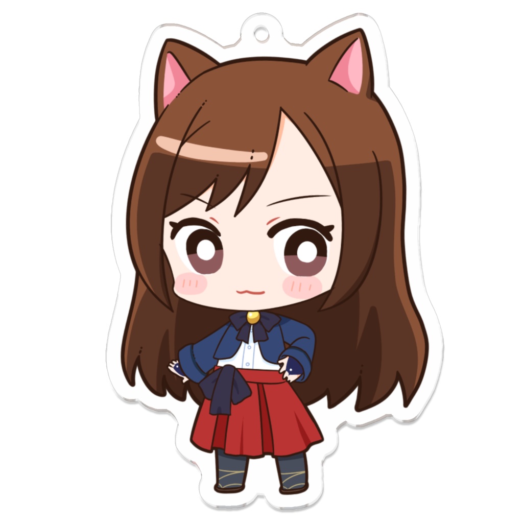 【３周年記念】猫爪にゃもすアクリルキーホルダー