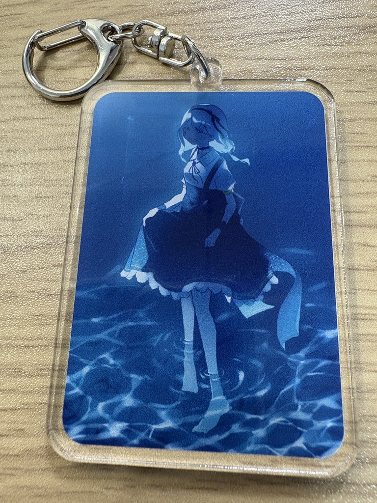 アクキー(夜の海辺)