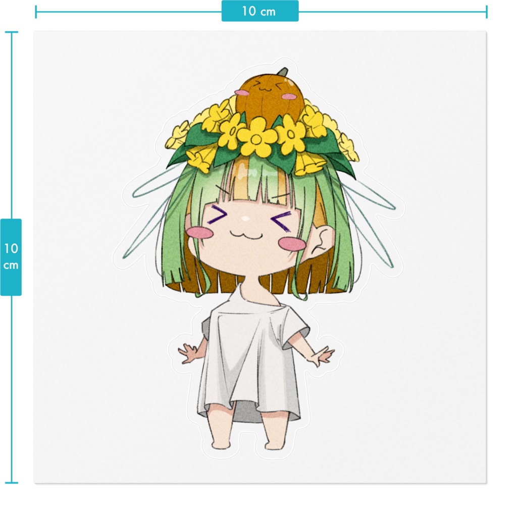 ほめ待ちりさ子(透明)