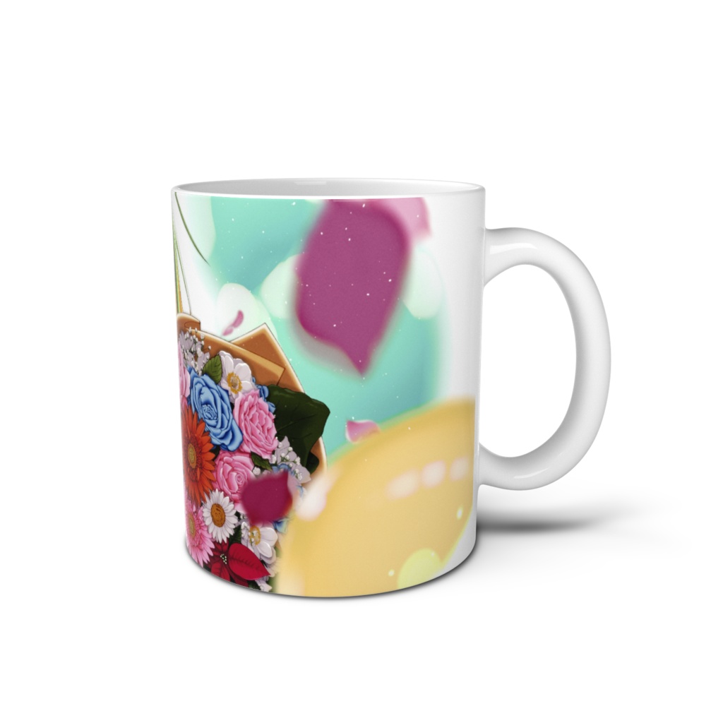 記念 白ワンピりさ子 マグカップ