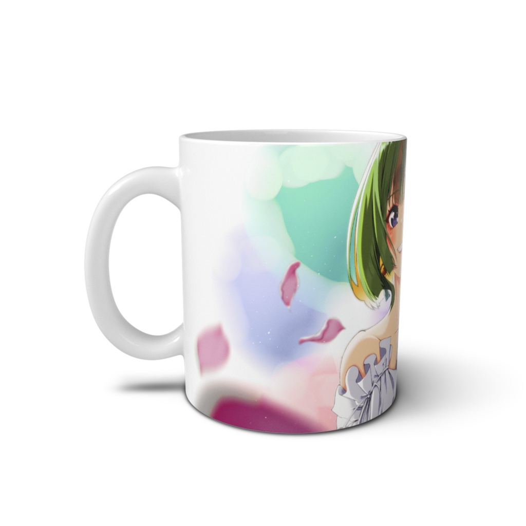 記念 白ワンピりさ子 マグカップ