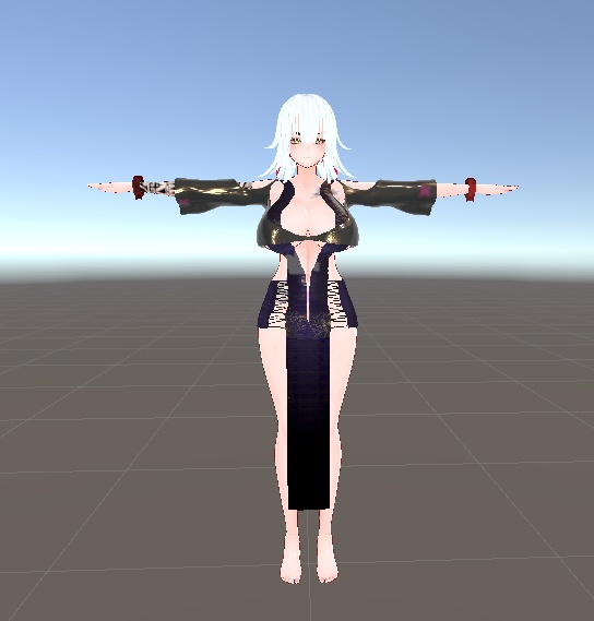 IMERIS&鬼姫専用服【和風パンクドレス】