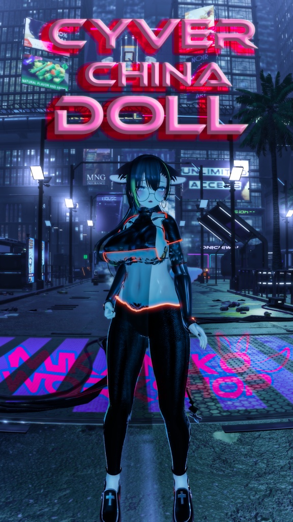 【桔梗用】Cyber China Doll