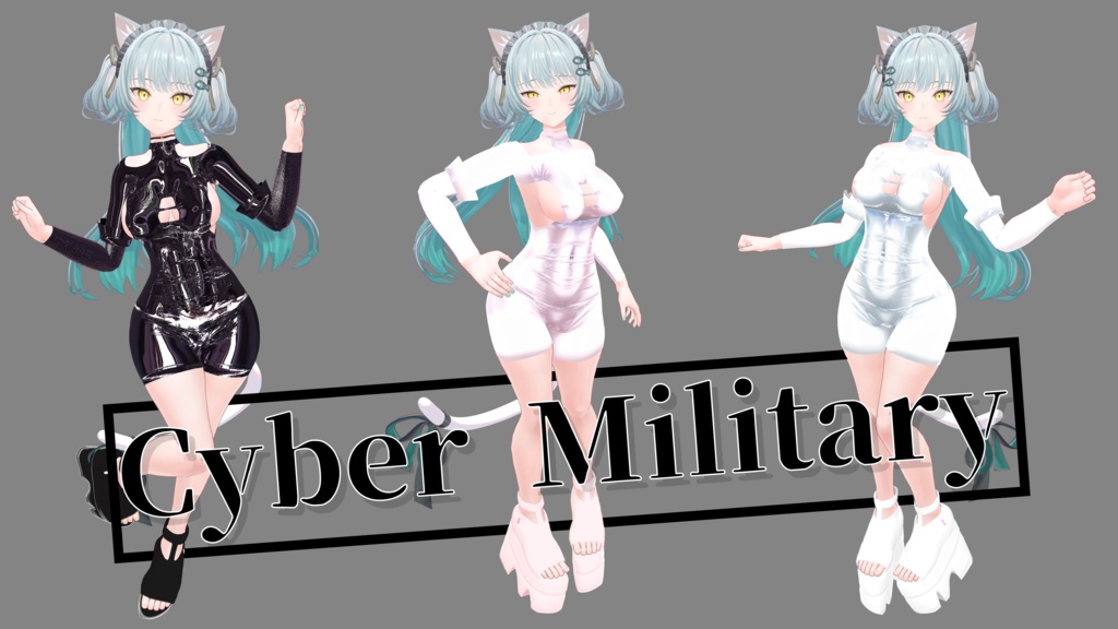 白猫のライム・フローレン【Cyber Military】